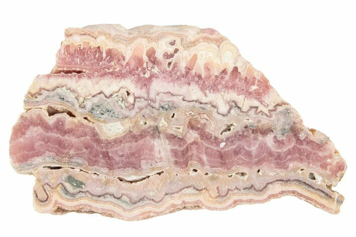 Polished Rhodochrosite Slab - Argentina #232516